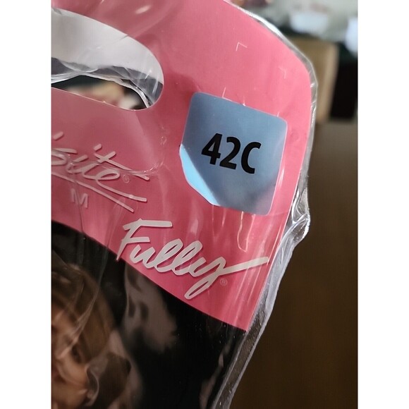 New Exquisite Form Fully FRONT CLOSURE Longline Posture Bra Vintage 42C White - Picture 2 of 10